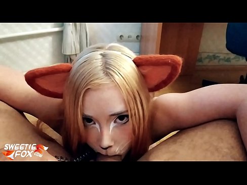 ❤️ Кицунэ глытае член і канчае ў рот ☑ Чортнае відэа  на be.shufflesex-com.ru ❌❤